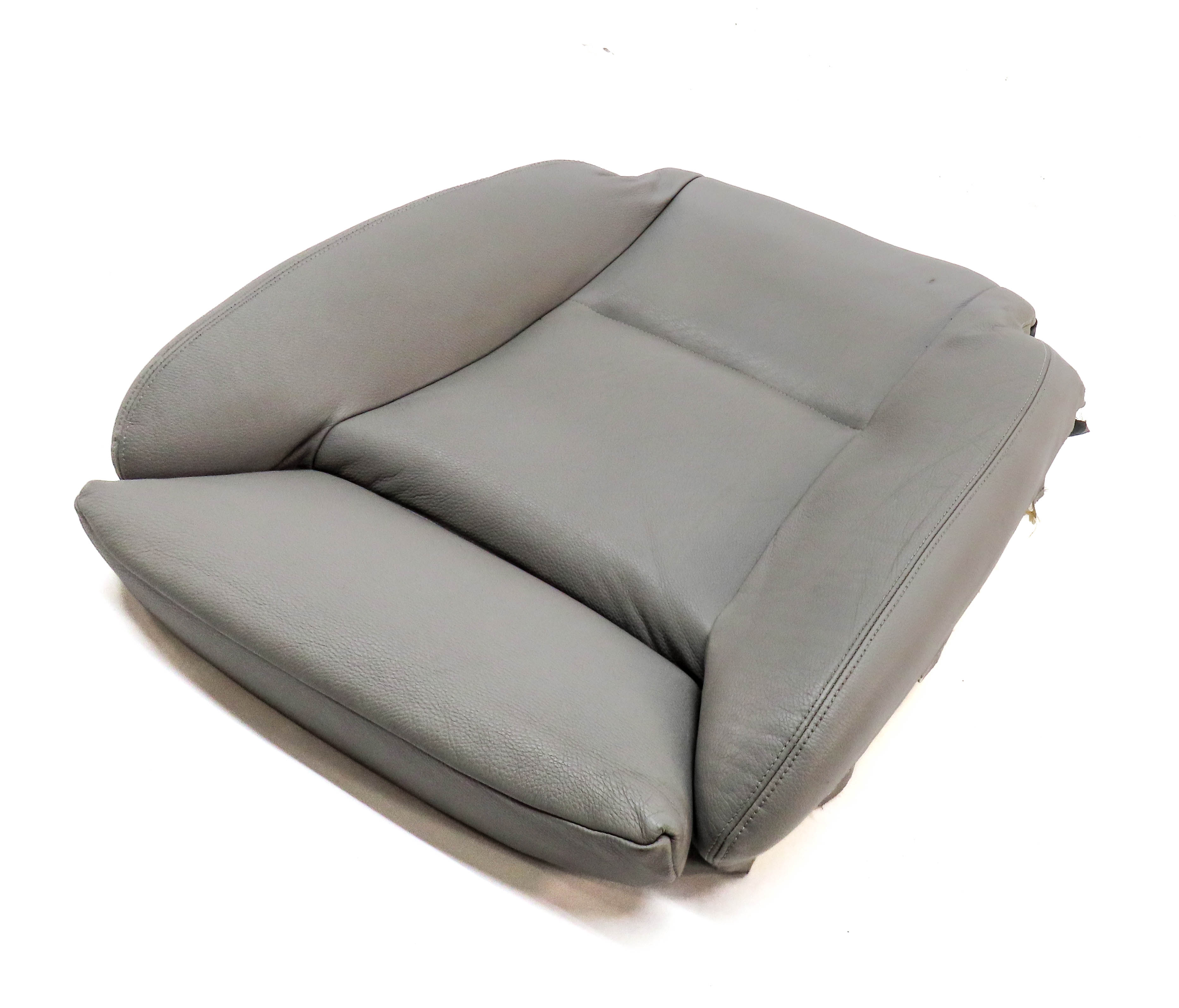 11 BMW 535XIGT (F07) FRONT LEFT DRIVER LOWER COMFORT HEATED SEAT CUSHION (Gray) — exact item pictured
